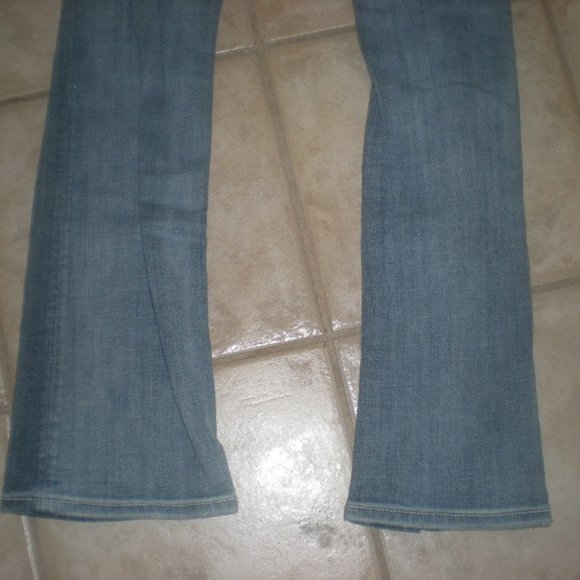 Miss Me Blue Boot Cut Jeans with Silver Embellishments - Picture 9 of 10